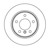 NF PARTS Тормозной диск 201557NF